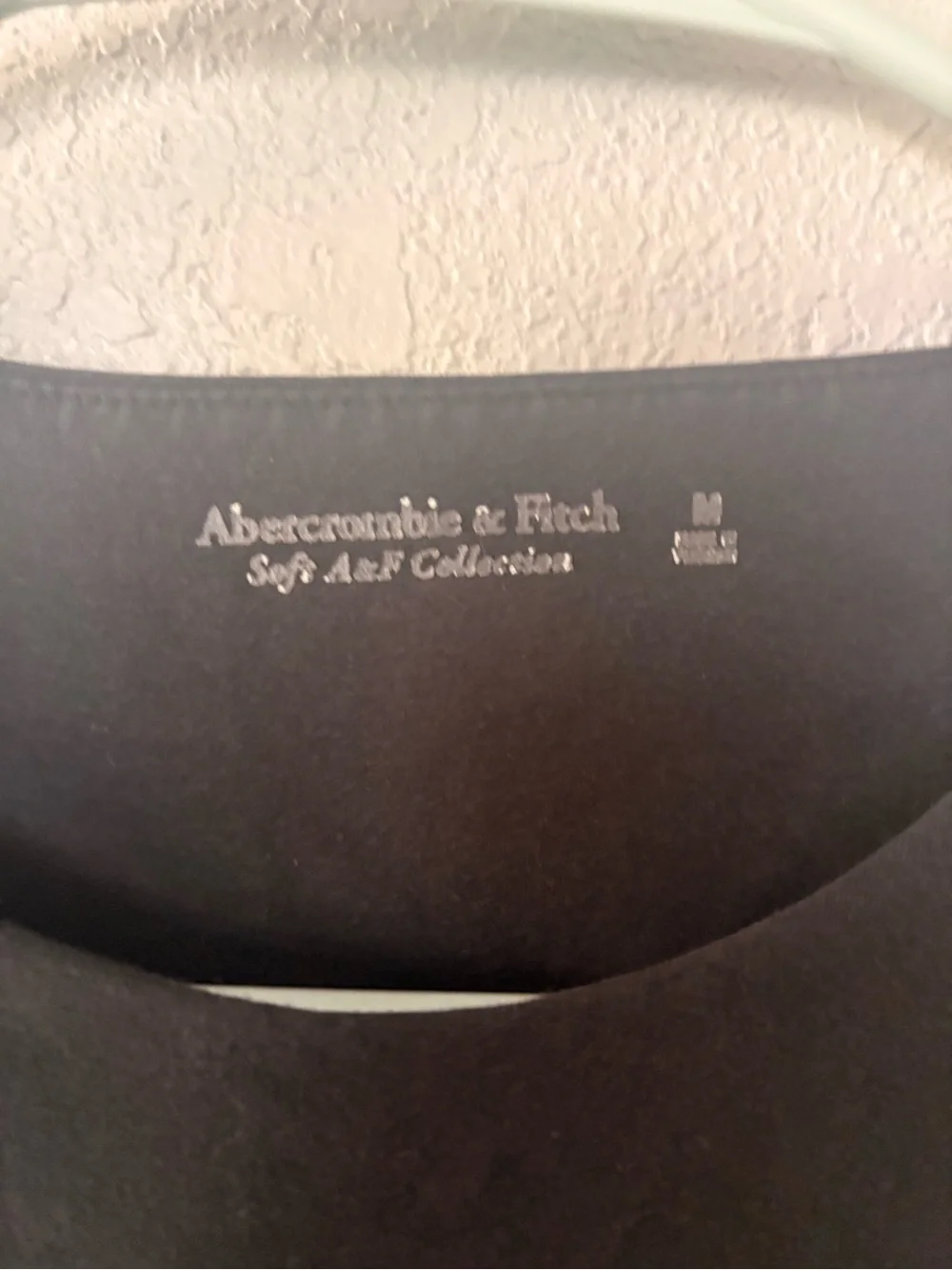 Abercrombie and fitch black long sleeve shirt